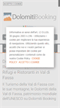 Mobile Screenshot of dolomitibooking.com